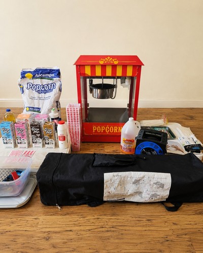 Commercial popcorn machine - commercial,