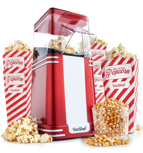 Vonshef popcorn machine - machine, retro