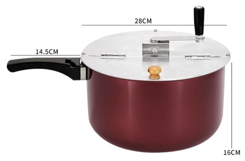 Hand cranked popcorn - hand-cranked,