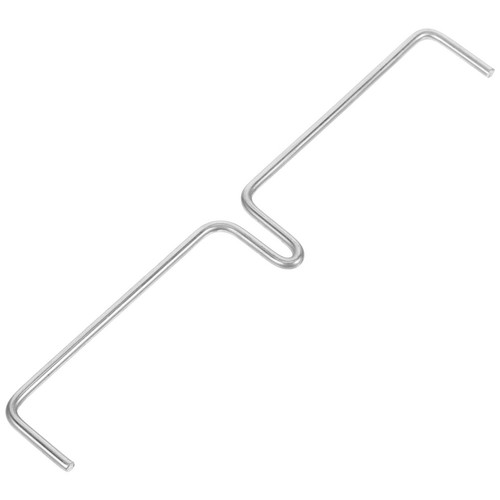 Iron popcorn mixer - iron, rod