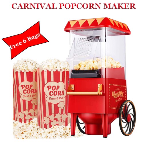 Carnival hot air - hot, popcorn