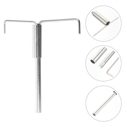 Solid iron popcorn mixer - solid,