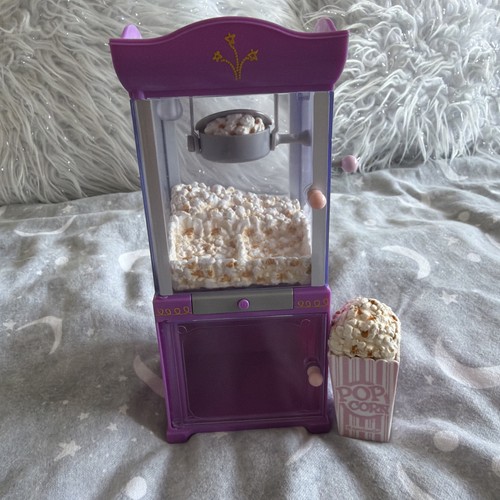 American girl doll - girl, popcorn
