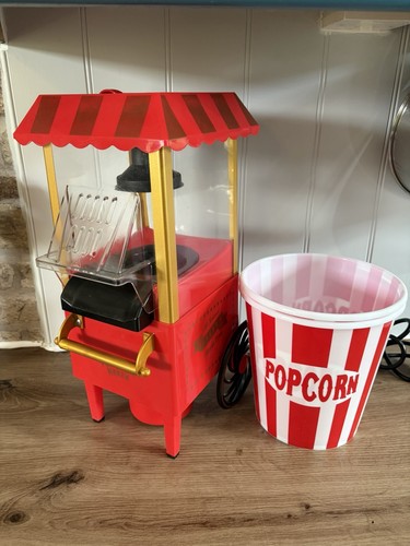 Mini retro popcorn maker - retro,