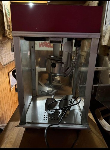 Comercial popcorn machine - machine,